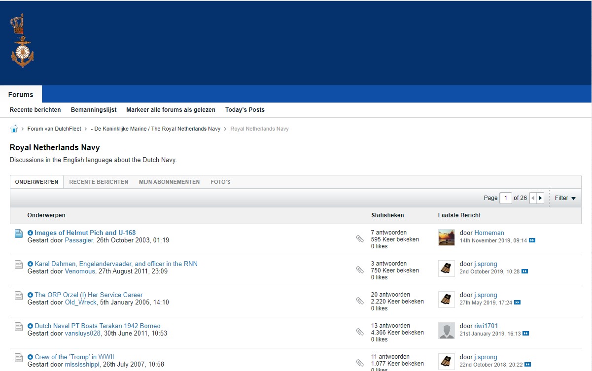 Click here to go to the Dutchfleet forum